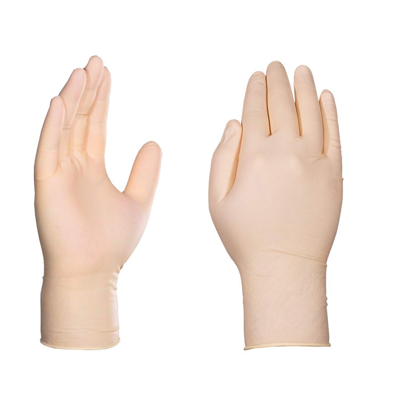 GLOVEWORKS unisex adult 100 Gloves, Beige, Small Pack of US - Image 3